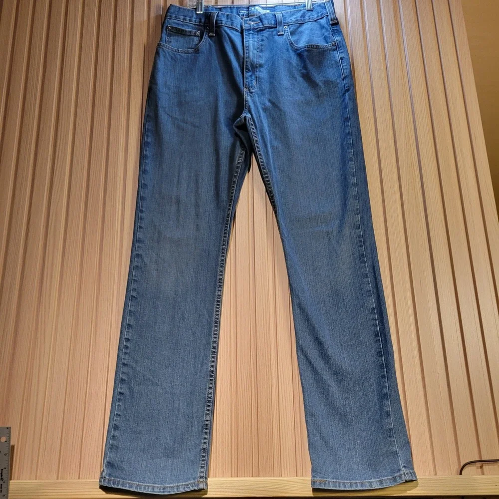 Carhartt Mens Rugged Flex Relaxed Fit Jeans Blue 36x34 BD2804-M